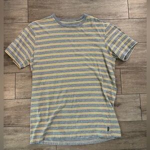 Size large Active brand striped t-shirt, worn